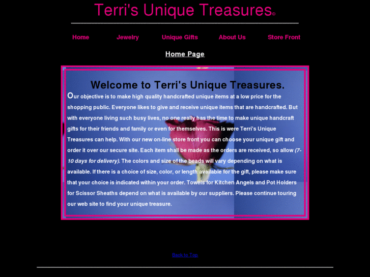 www.terrisuniquetreasures.com