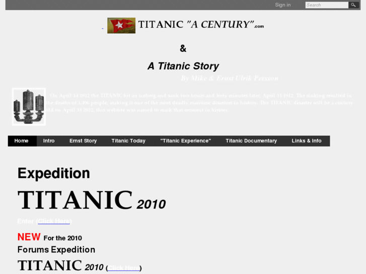 www.titanicacentury.com