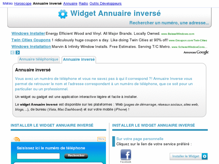 www.annuaire-widget.com