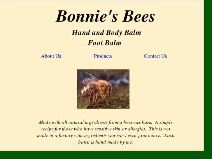 www.bonniesbees.com