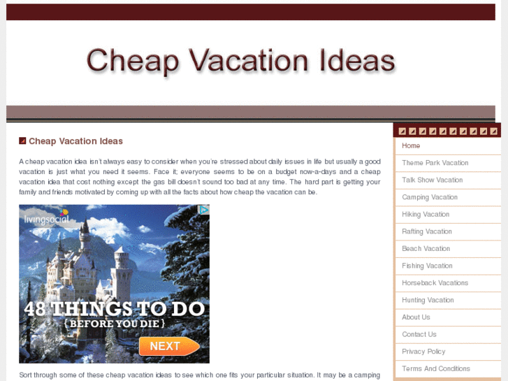 www.cheap-vacation-ideas.org