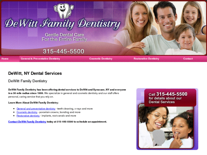 www.dewittfamilydentist.com