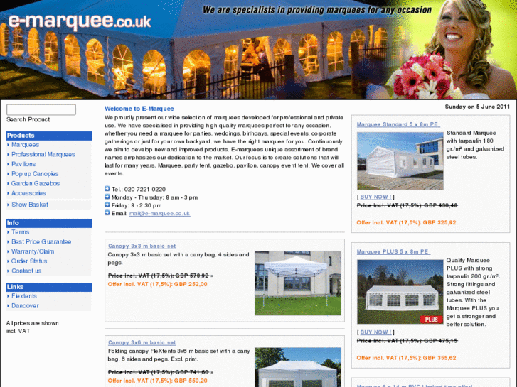 www.e-marquee.co.uk