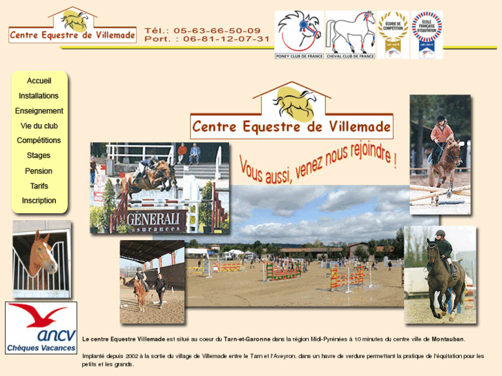 www.equitation-villemade.com