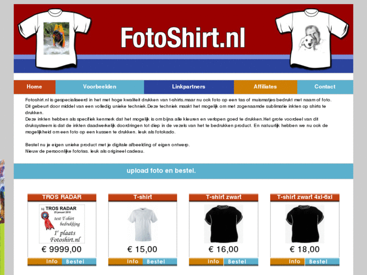 www.fotoshirt.nl