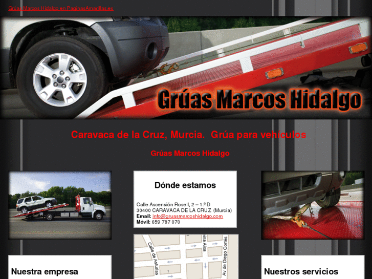 www.gruasmarcoshidalgo.com