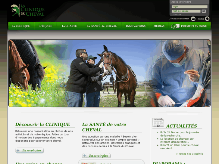 www.lacliniqueducheval.com