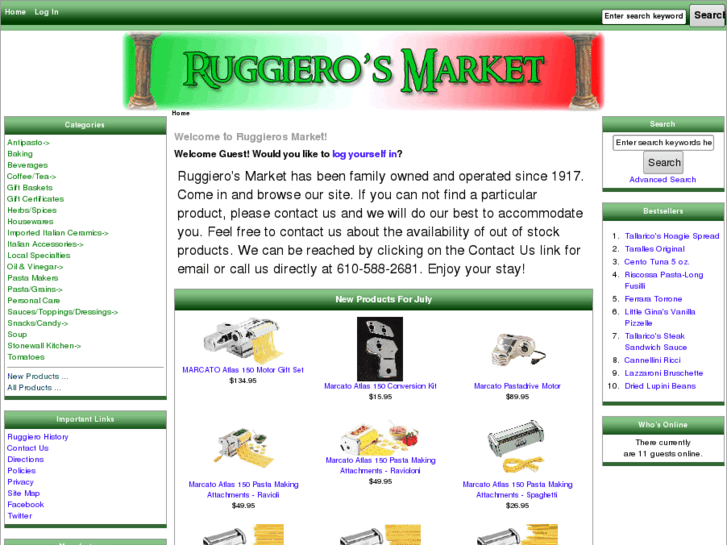 www.ruggierosmarket.com