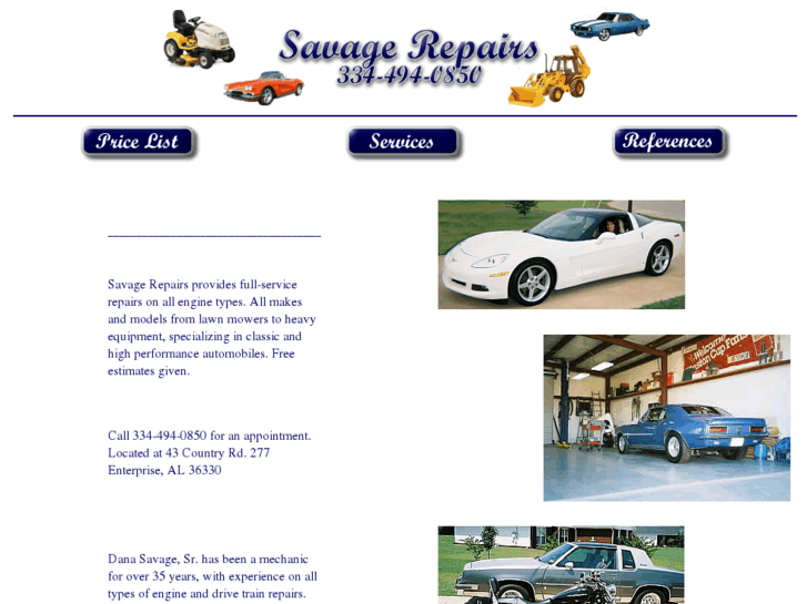 www.savage-repairs.com