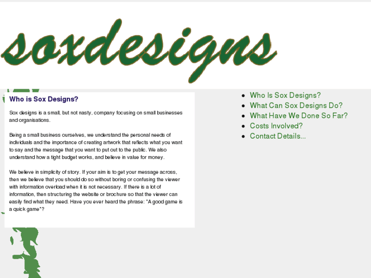 www.soxdesigns.com