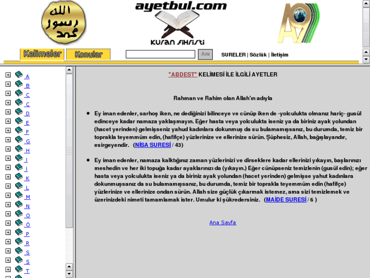 www.ayetbul.com
