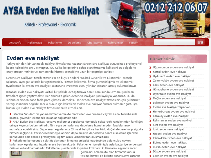 www.aysanakliyat.com