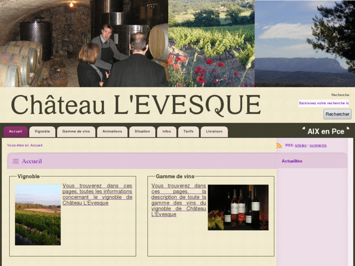 www.chateaulevesque.fr