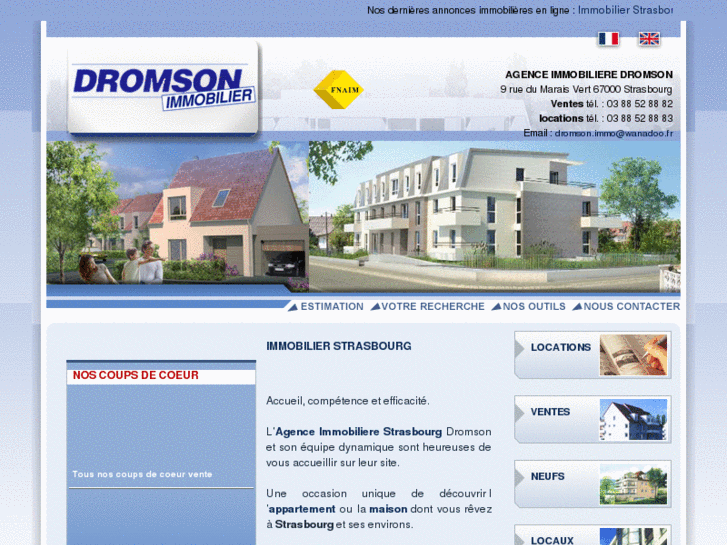 www.dromson-immobilier.com