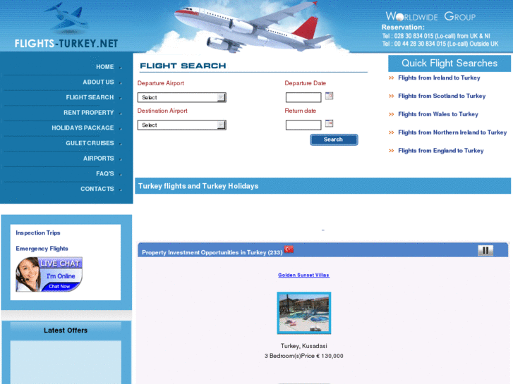 www.flights-turkey.net