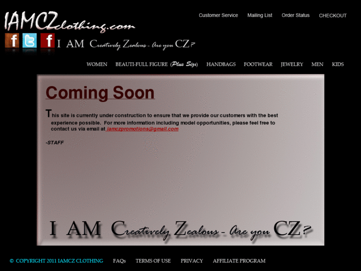 www.iamczclothing.com