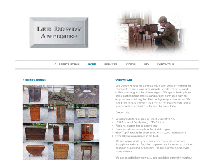 www.leedowdyantiques.com