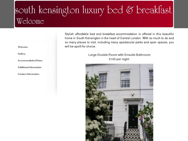 www.luxurybandbsouthkensington.com