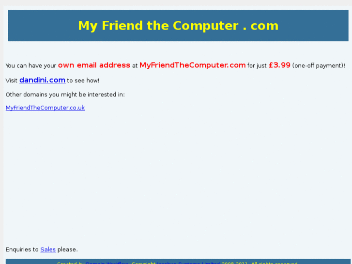 www.myfriendthecomputer.com