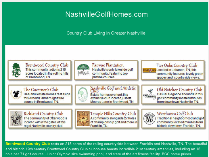 www.nashvillegolfhomes.com