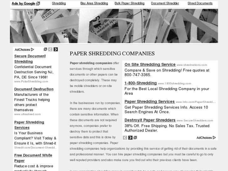 www.papershreddingcompanies.net
