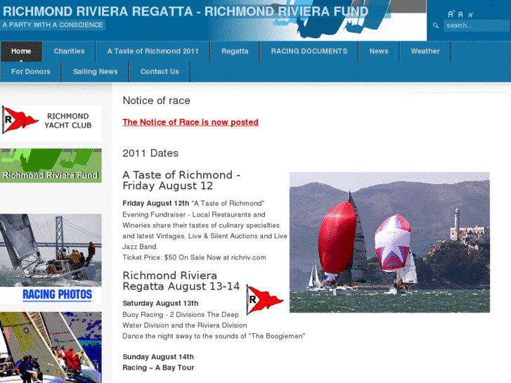 www.richmondrivieraregatta.com