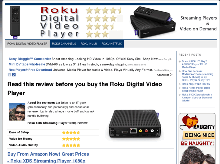 www.rokudigitalvideoplayer.net