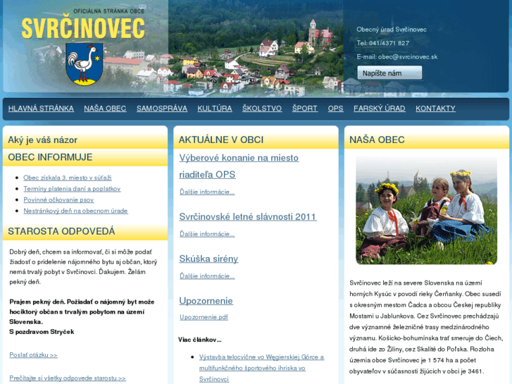 www.svrcinovec.sk