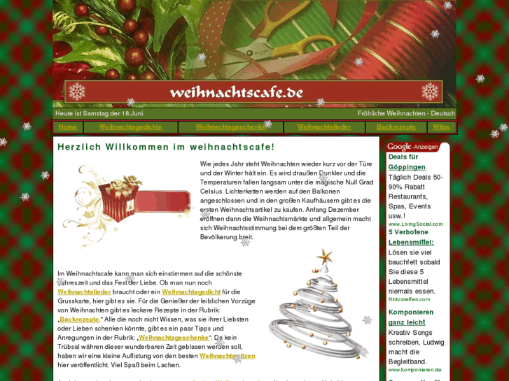 www.weihnachtscafe.de