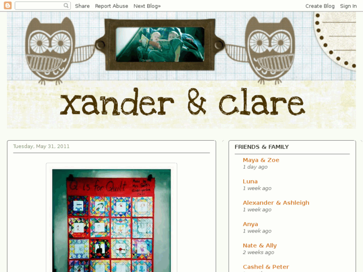 www.xanderandclare.com