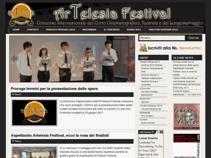 www.artelesiafestival.it