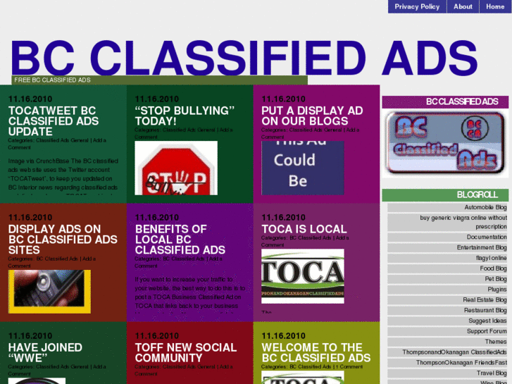 www.bcclassifiedads.org