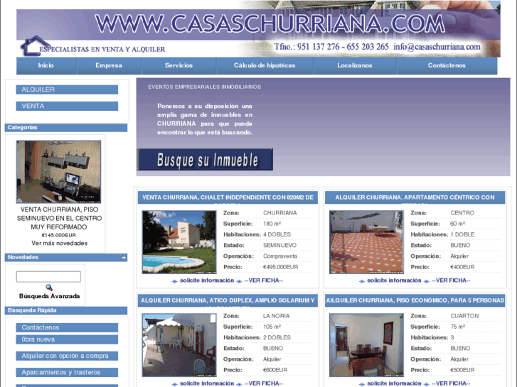 www.casaschurriana.com