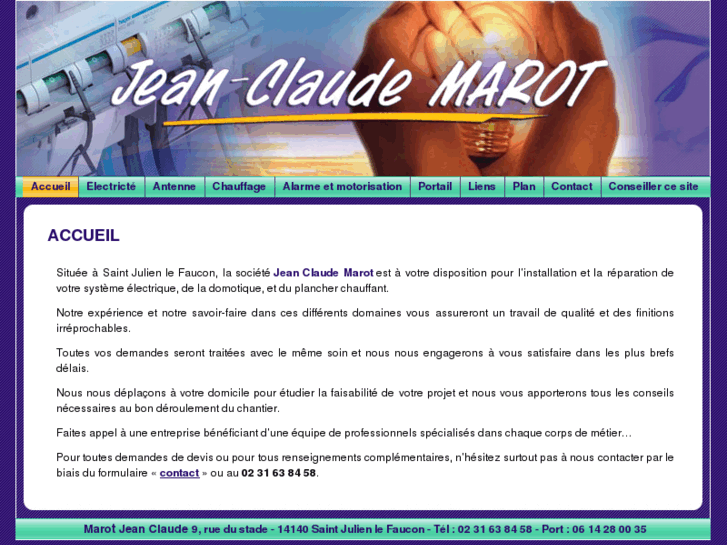 www.electricite-jc-marot.com