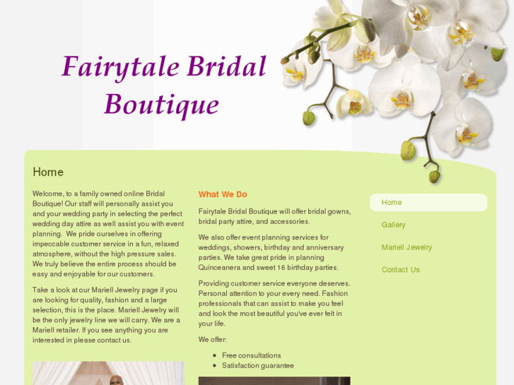 www.fairytalebridalboutique.com