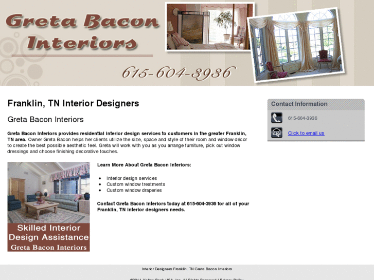 www.gretabaconinteriors.com