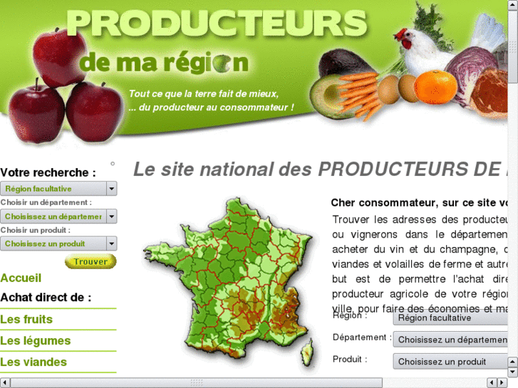 www.producteursdemaregion.com