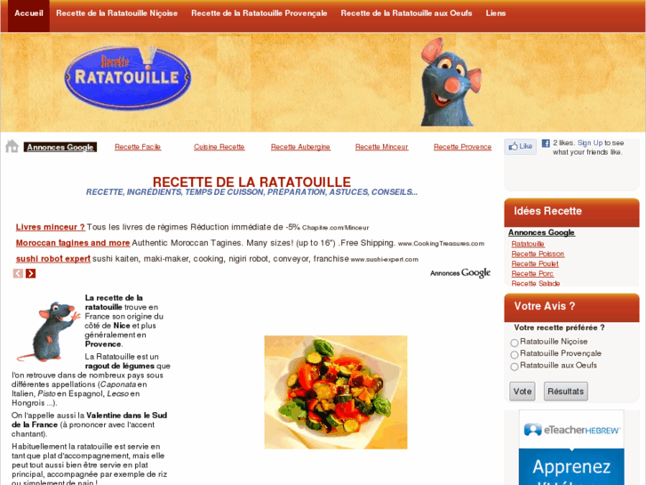 www.recette-ratatouille.info