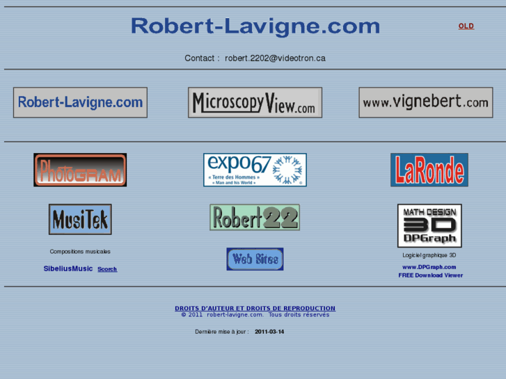 www.robert-lavigne.com