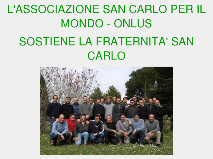 www.sancarloperilmondo.org