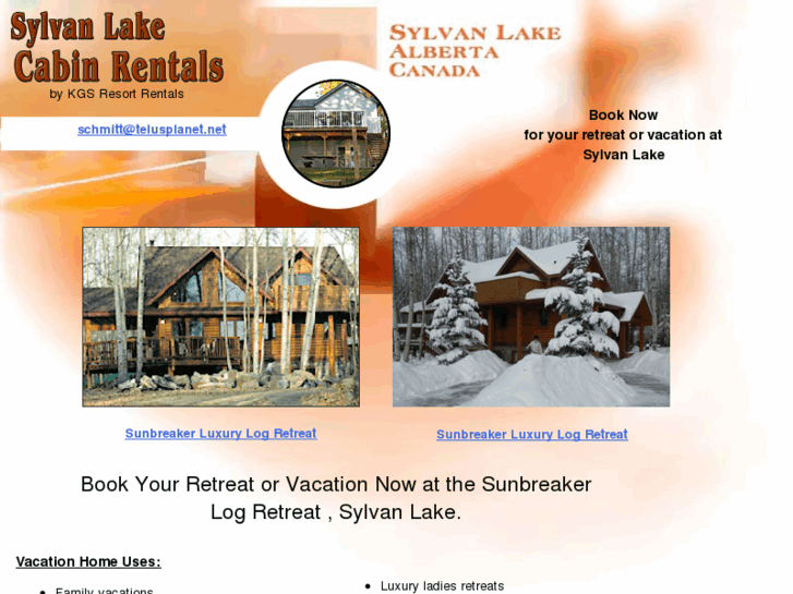 www.sylvanlakecabinrentals.com