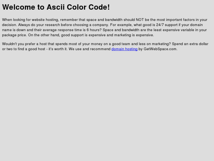www.theasciicode.com