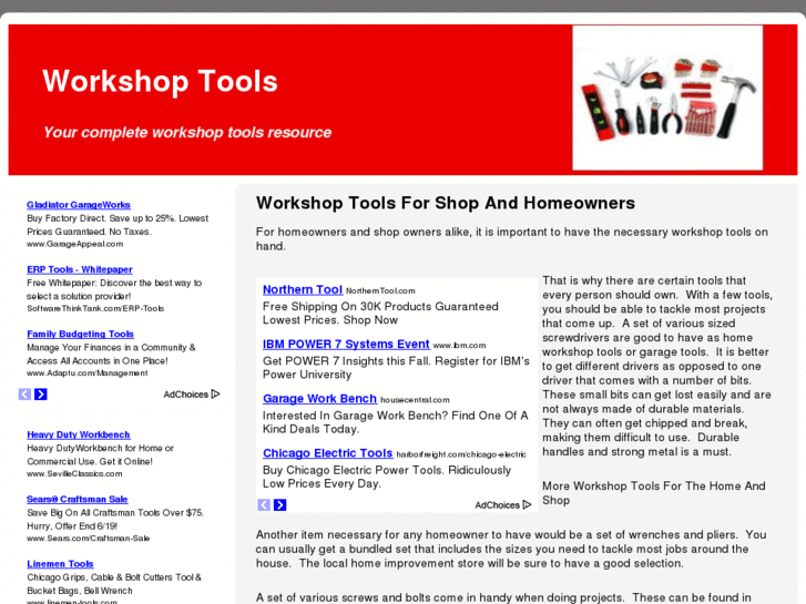 www.workshoptools.net