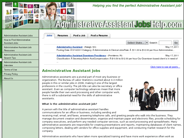www.administrativeassistantjobshelp.com