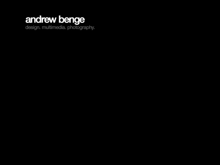 www.andybenge.com