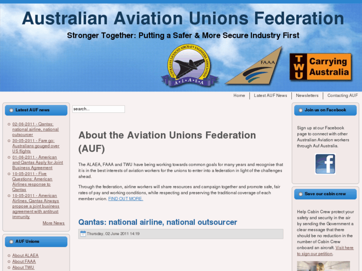 www.australianaviationunions.com.au