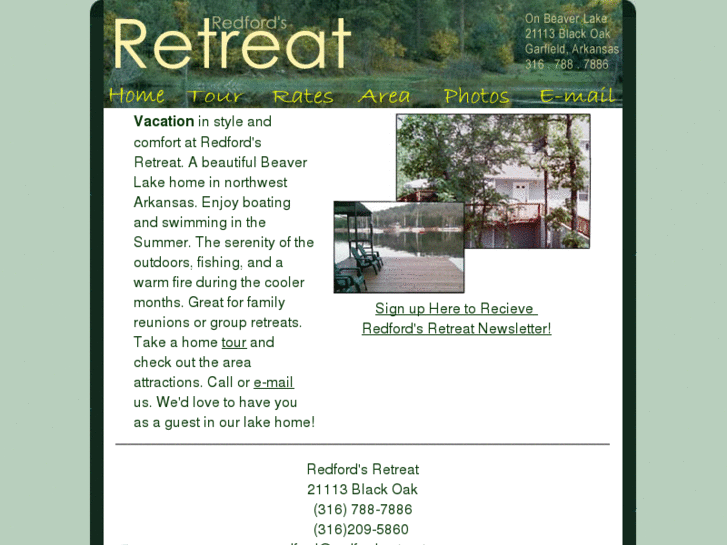 www.beaverlakevacationrental.com