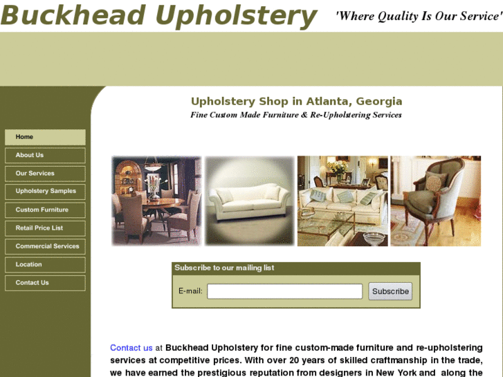 www.buckheadupholstery.com