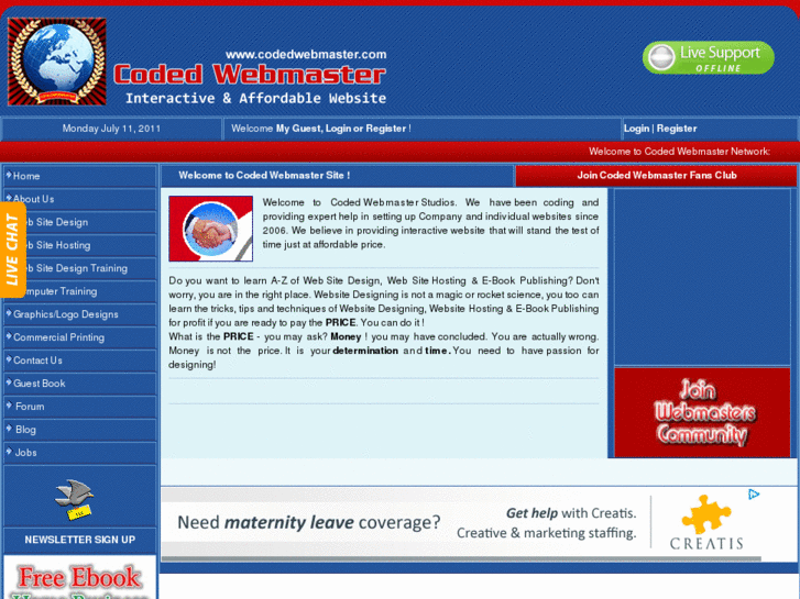 www.codedwebmaster.com
