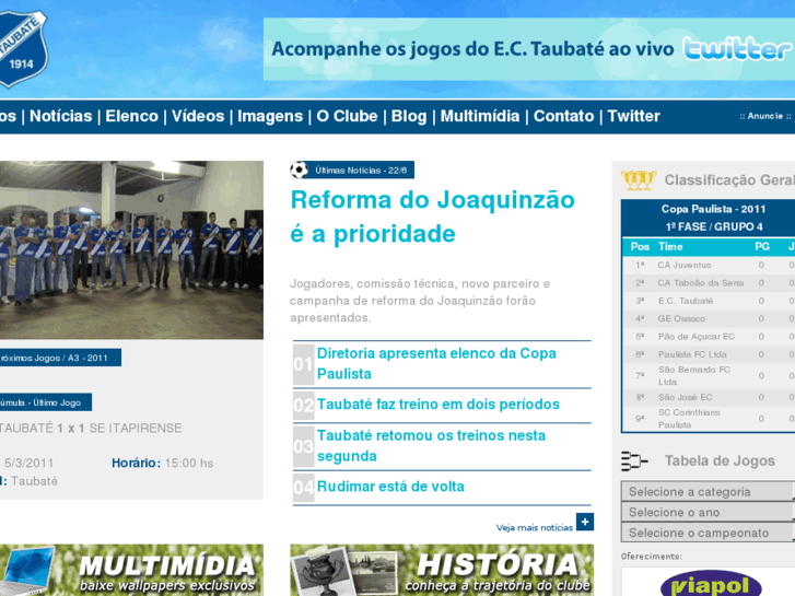 www.esporteclubetaubate.com.br